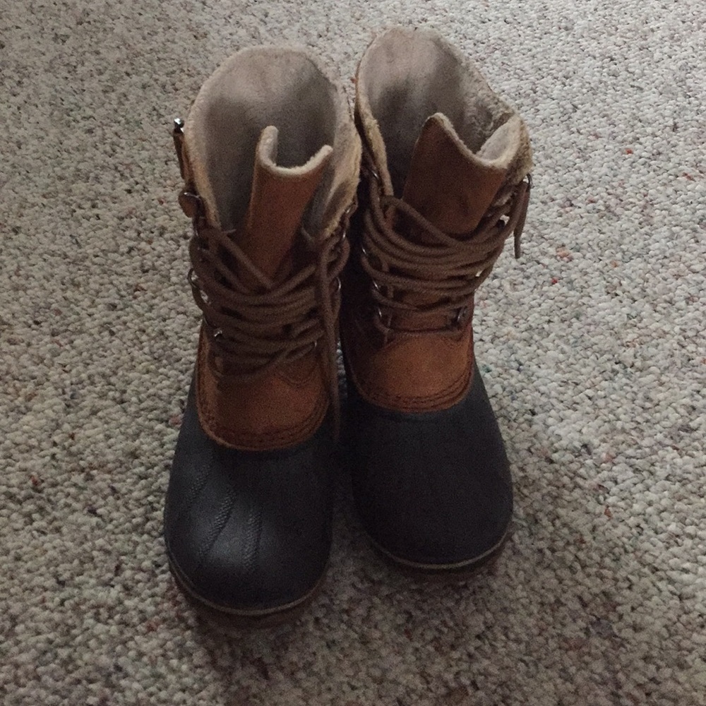 Sorel Fleece Lined Duck Boots